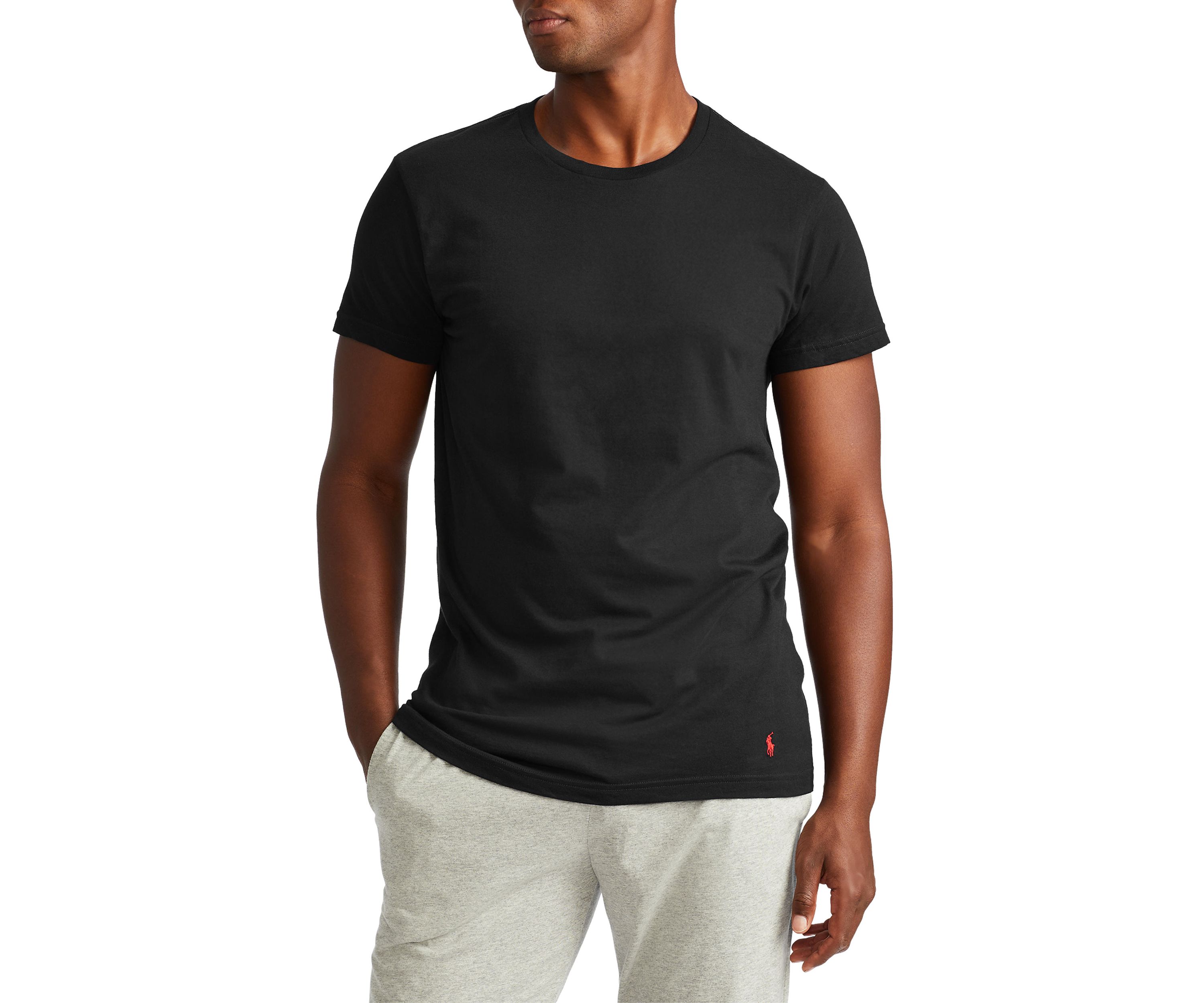 Big & Tall Crew Neck Undershirt - 3 Pack