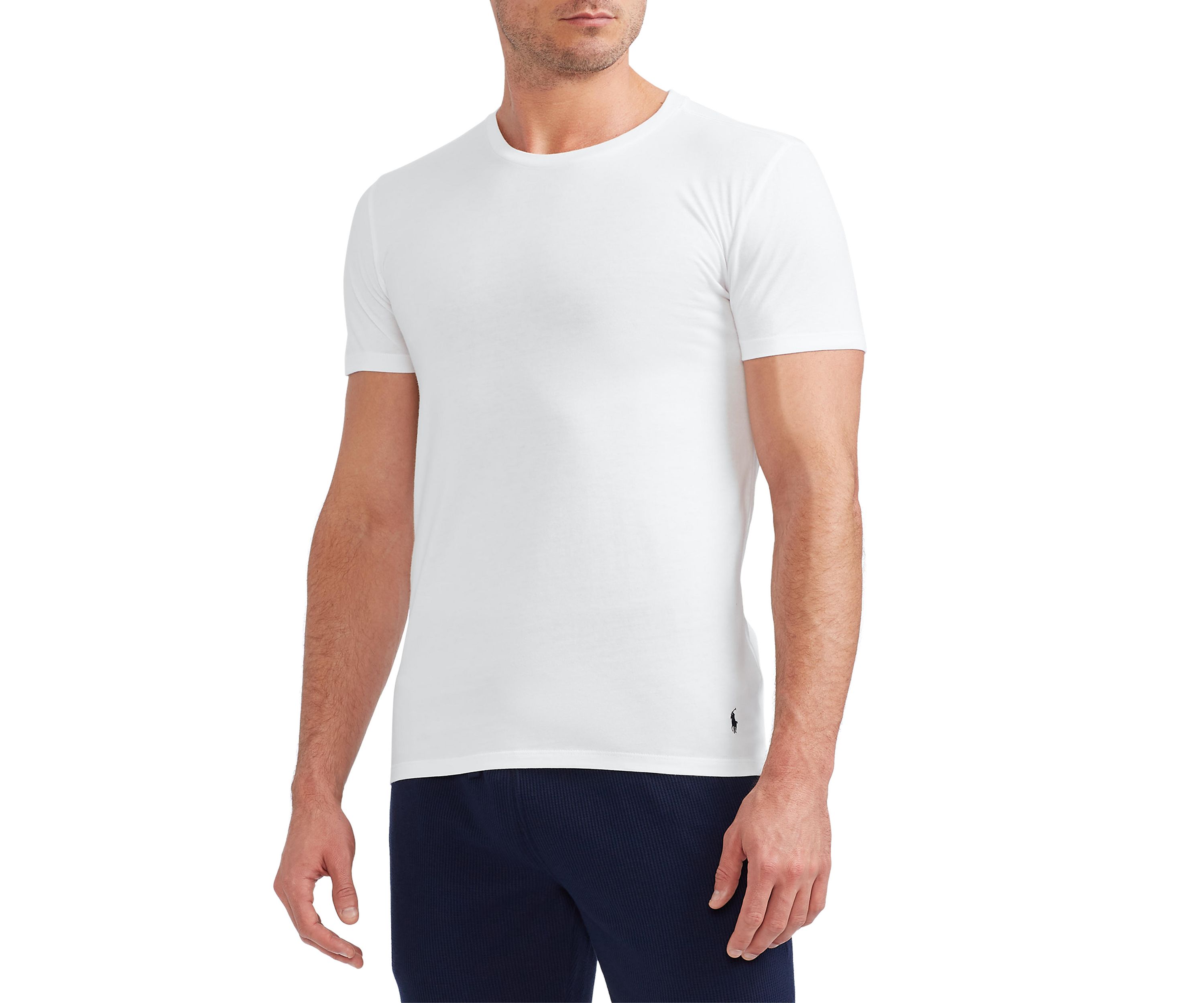 Big & Tall Crew Neck Undershirt - 3 Pack