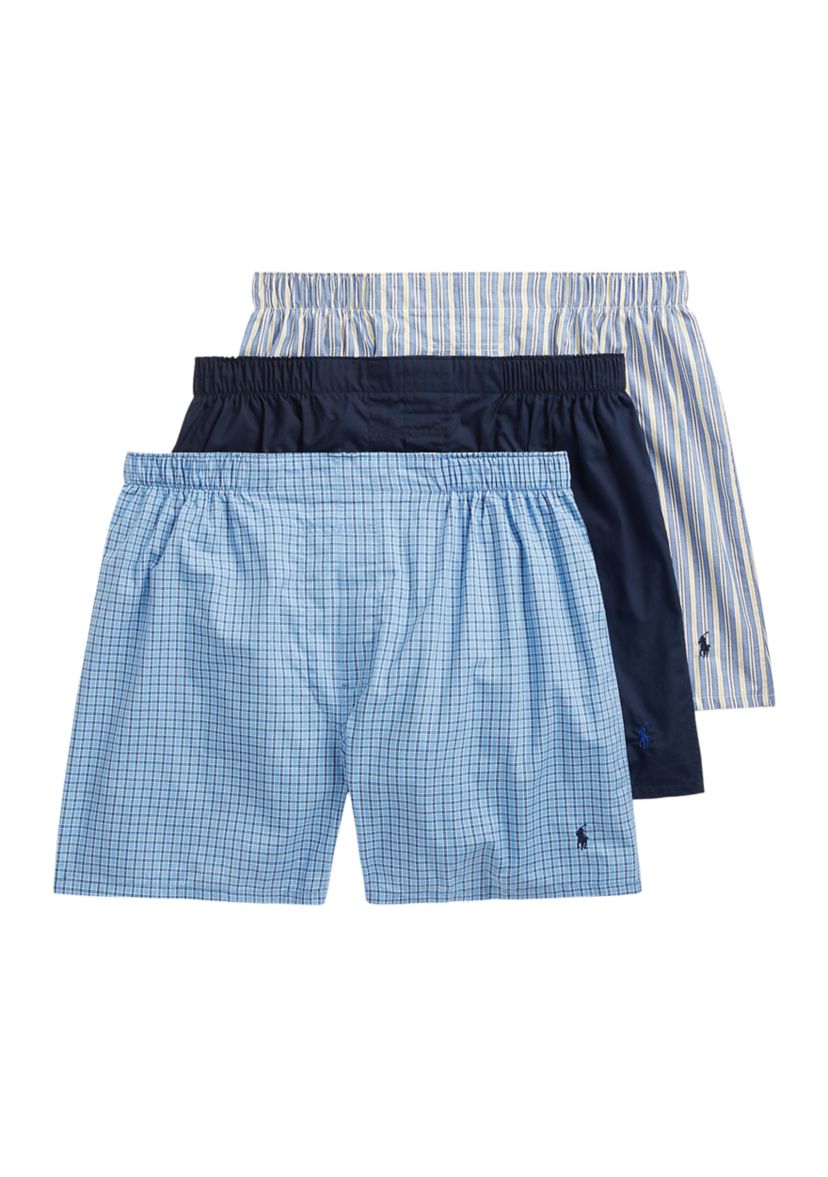 Big & Tall Classic Fit Boxers - 3 Pack 