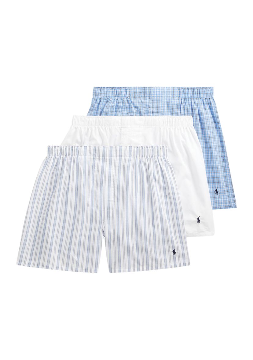 Big & Tall Cotton Boxers - 3 Pack 