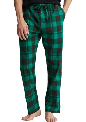 U.S. Polo Assn. Men's Pajama Pants - Ultra Soft Fleece Sleep and Lounge  Pants (Size S-XL), Size Small, Navy Multi Plaid at  Men's Clothing  store