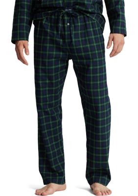 Polo Ralph Lauren Cotton-jersey Pyjama Trousers in Green for Men