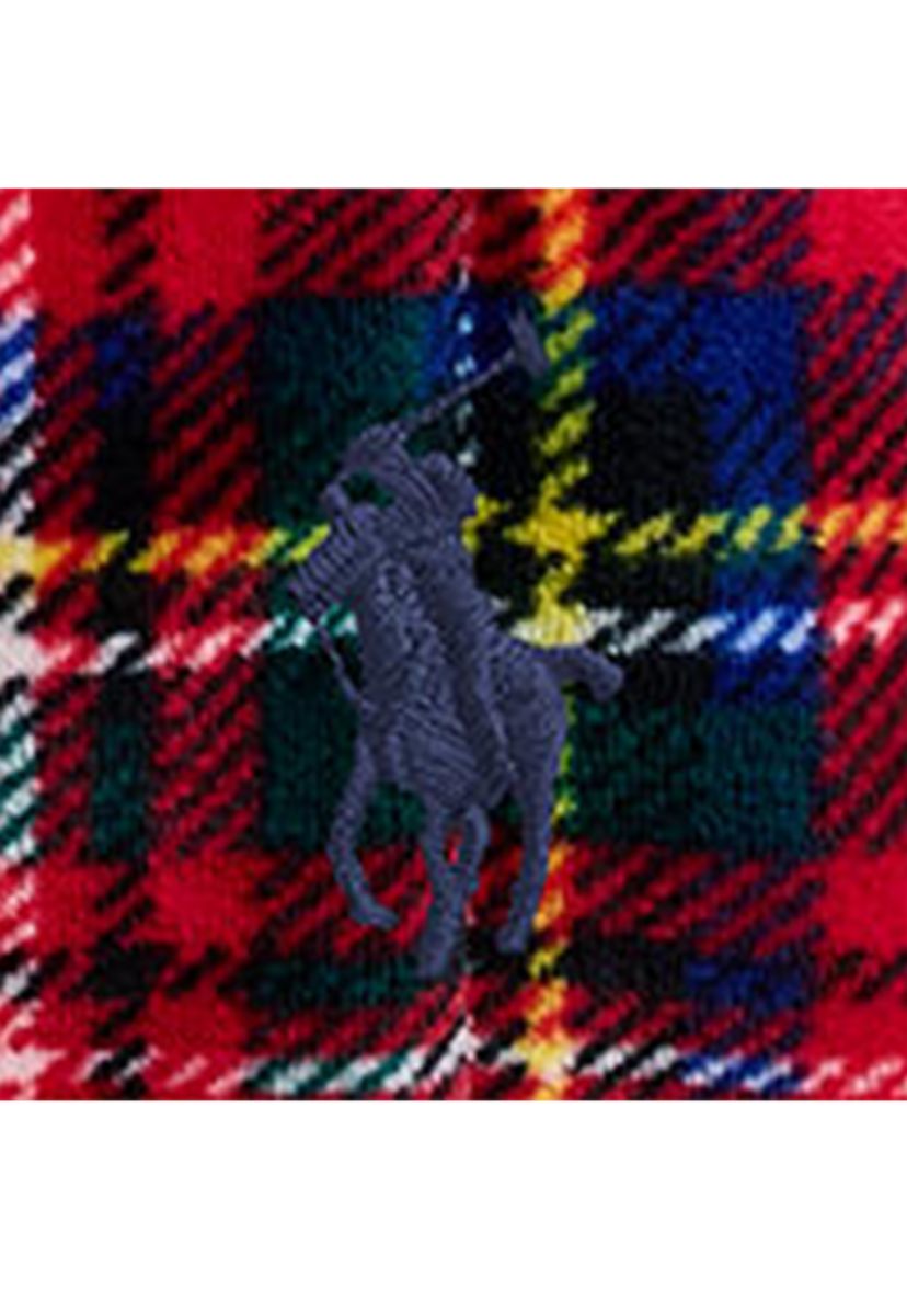 Microfiber Plush Plaid Robe 