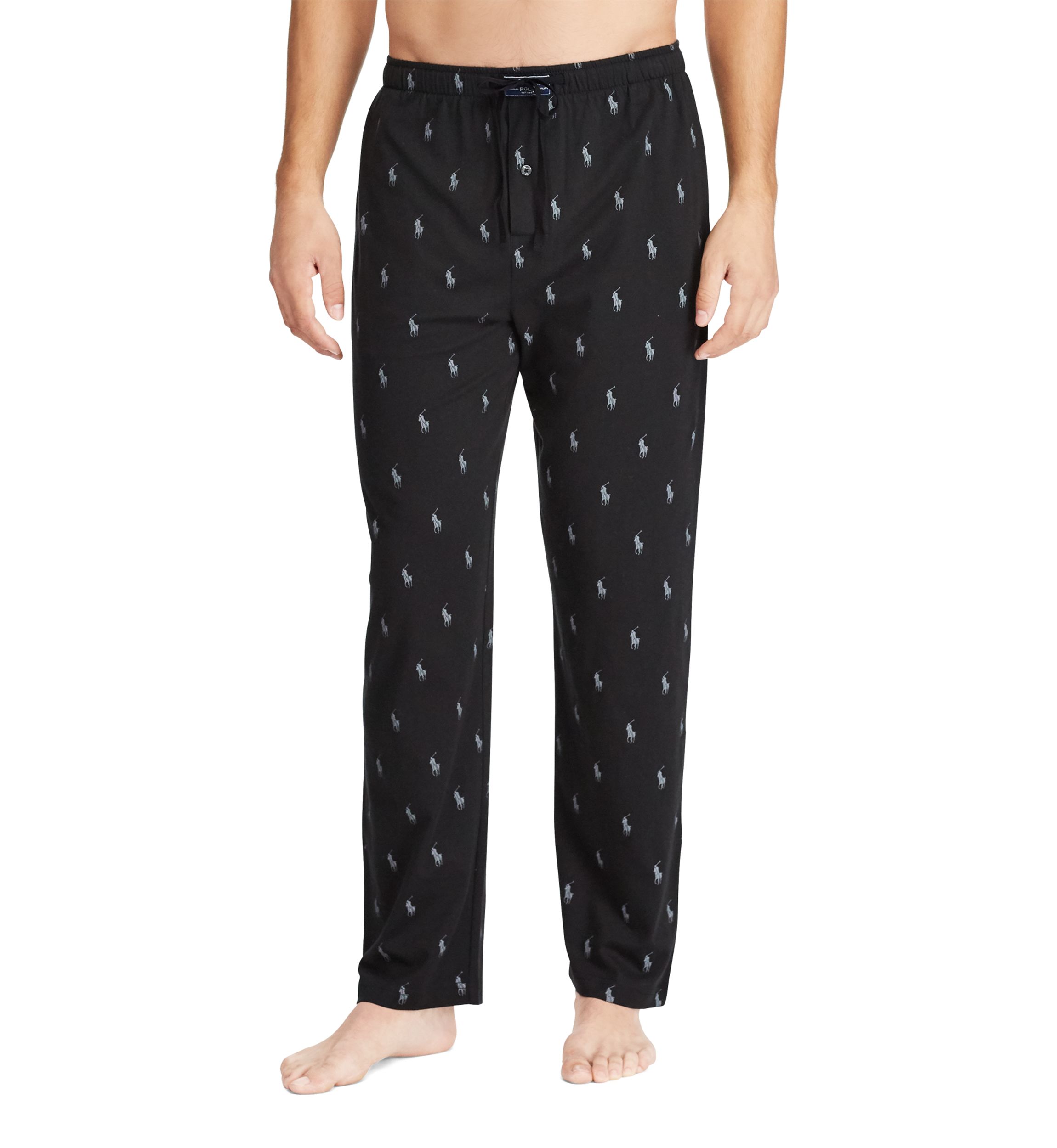 Knit Polo Player Pants