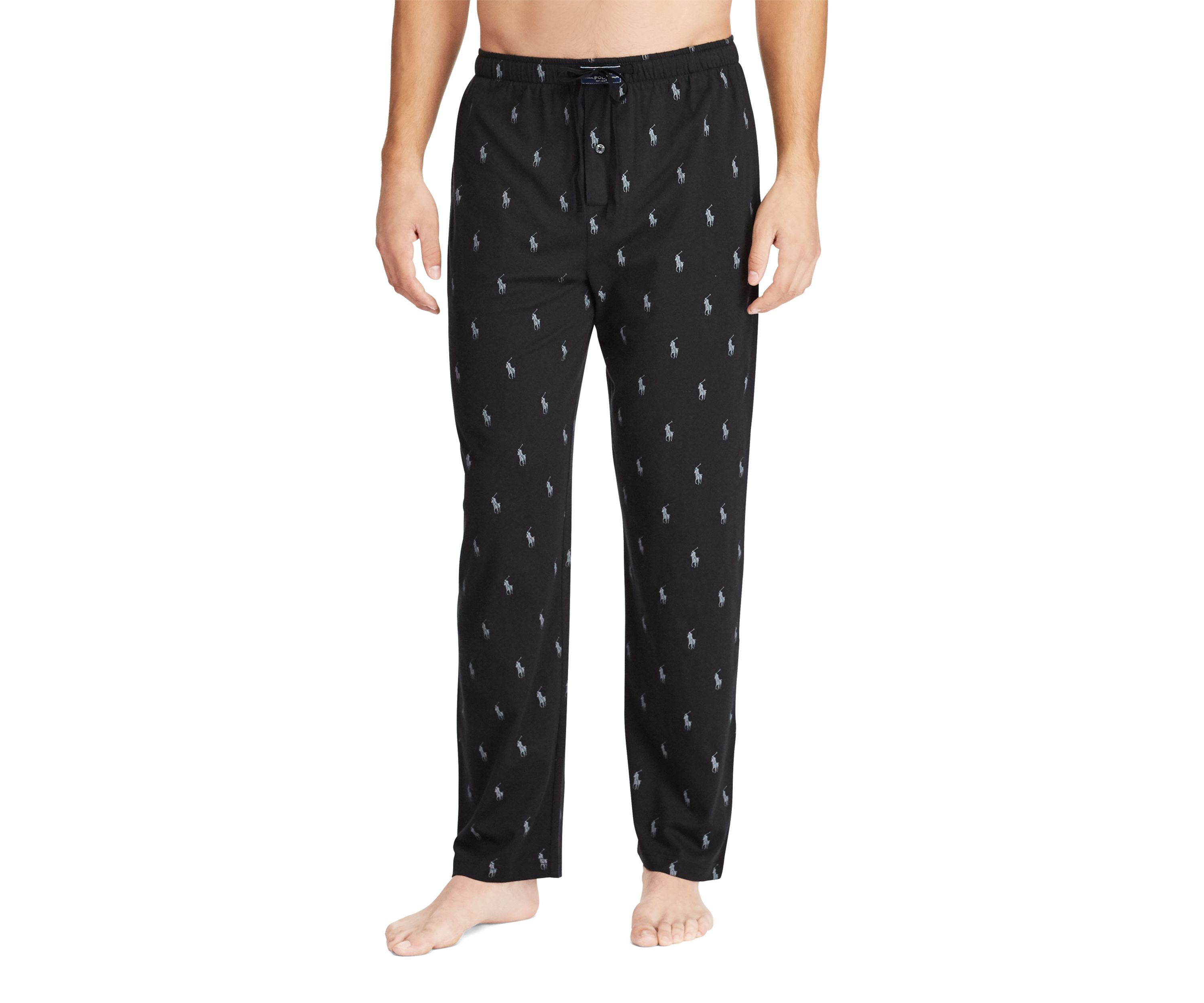 Knit Polo Player Pants