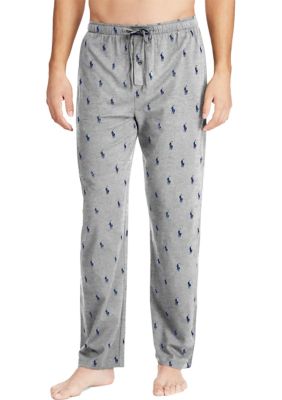 Polo Ralph Lauren Big & Tall Knit Allover Print Pajama Pants | belk