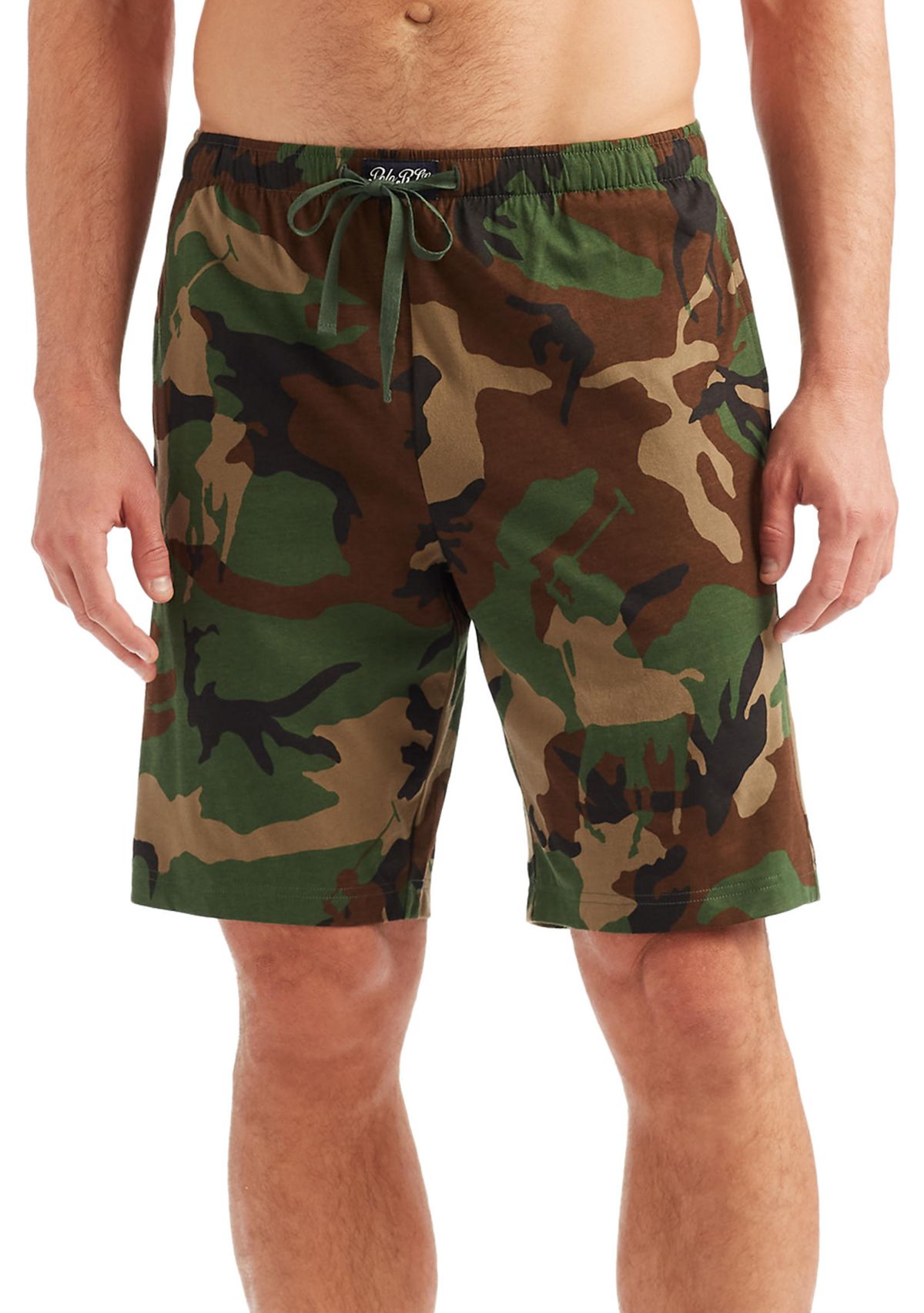 Camo Knit Sleep Shorts