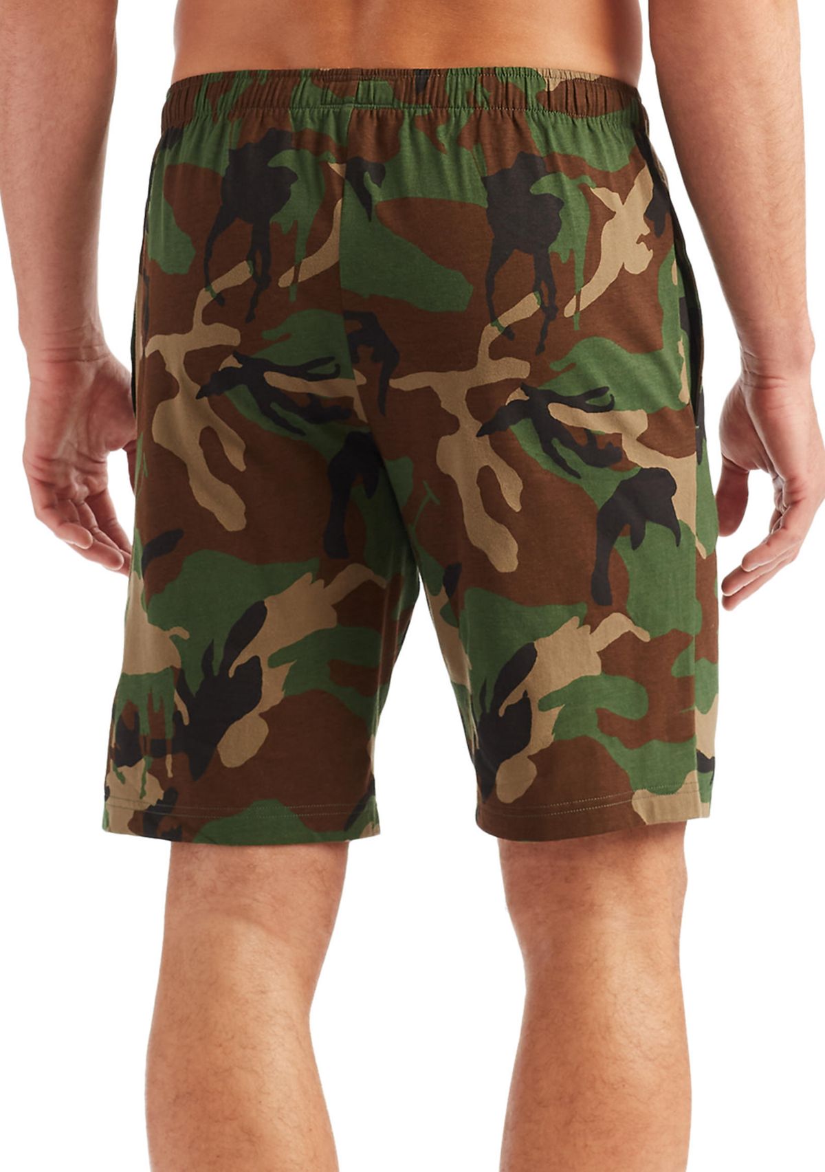 Camo Knit Sleep Shorts