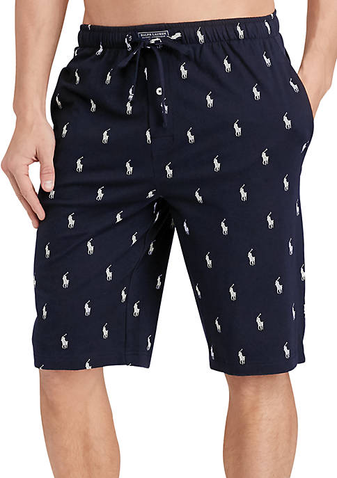 Polo Ralph Lauren Allover Pony Pajama Shorts