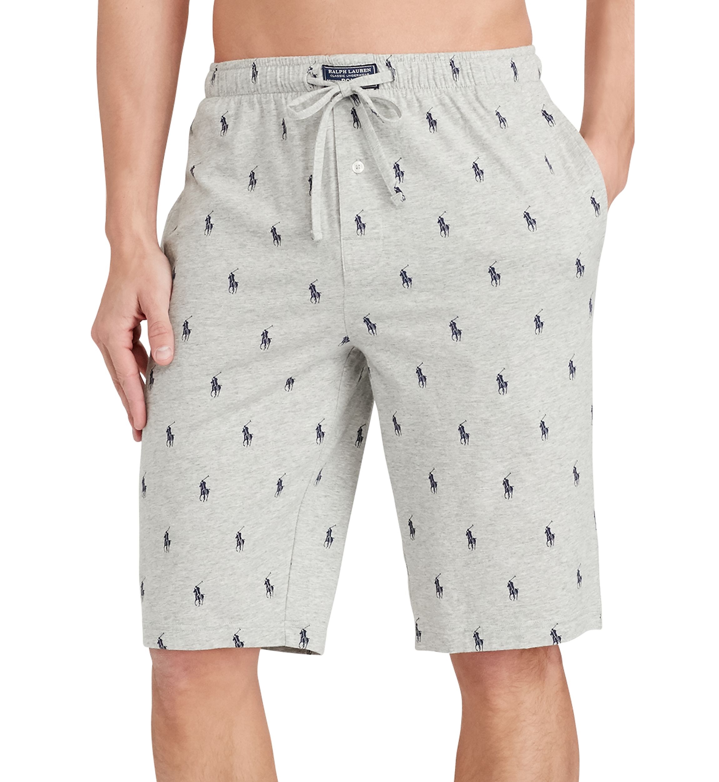 Allover Pony Pajama Shorts