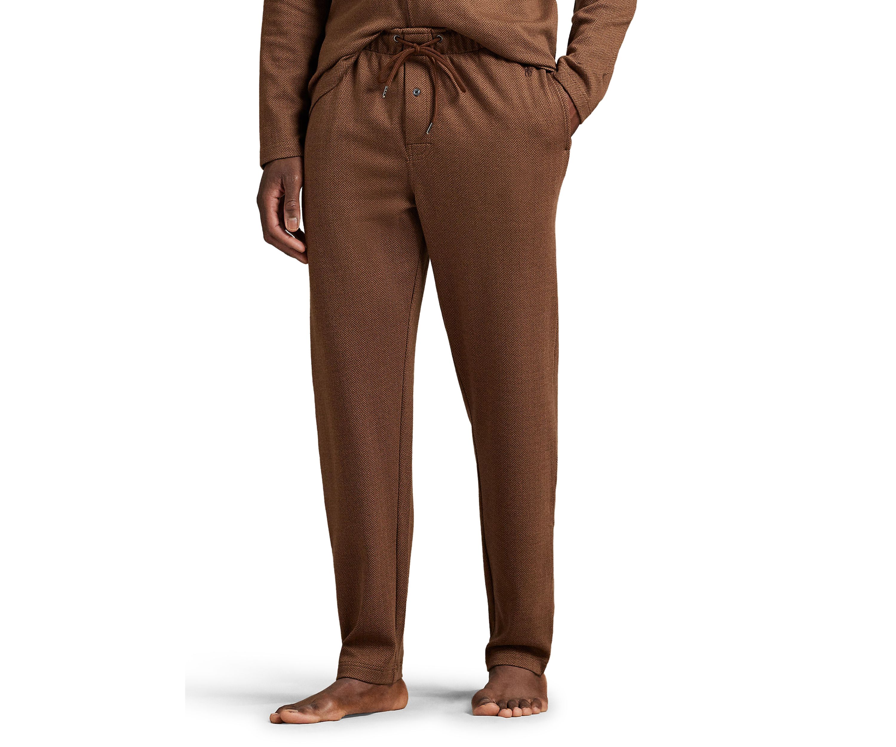 	  Herringbone Pajama Pants 