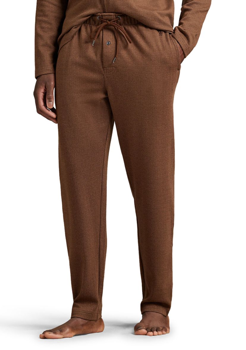 	  Herringbone Pajama Pants 