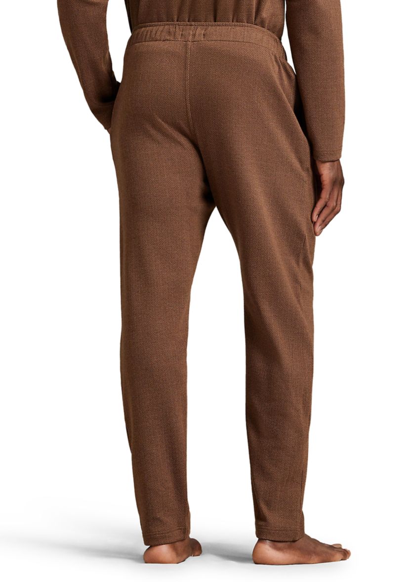 	  Herringbone Pajama Pants 