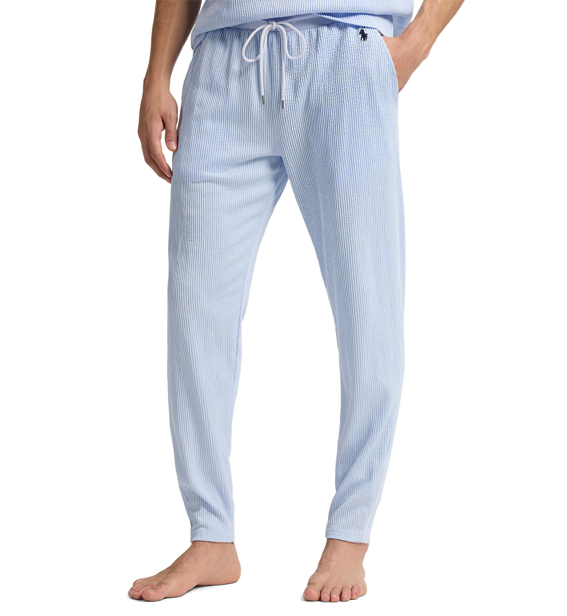 Knit Seersucker Pajama Pants