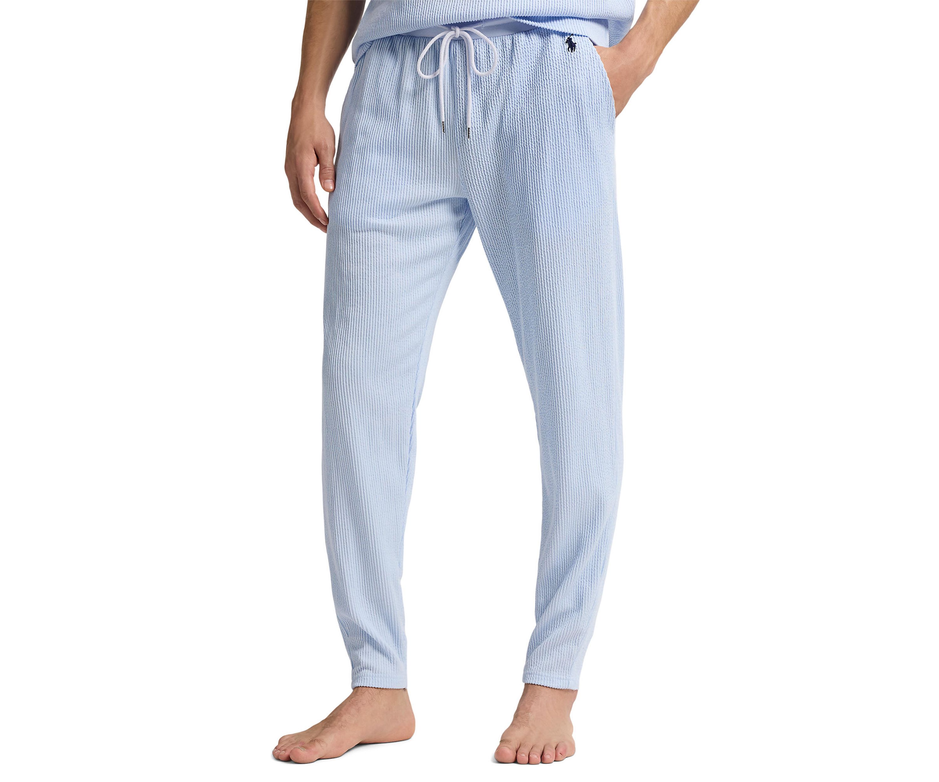 Knit Seersucker Pajama Pants