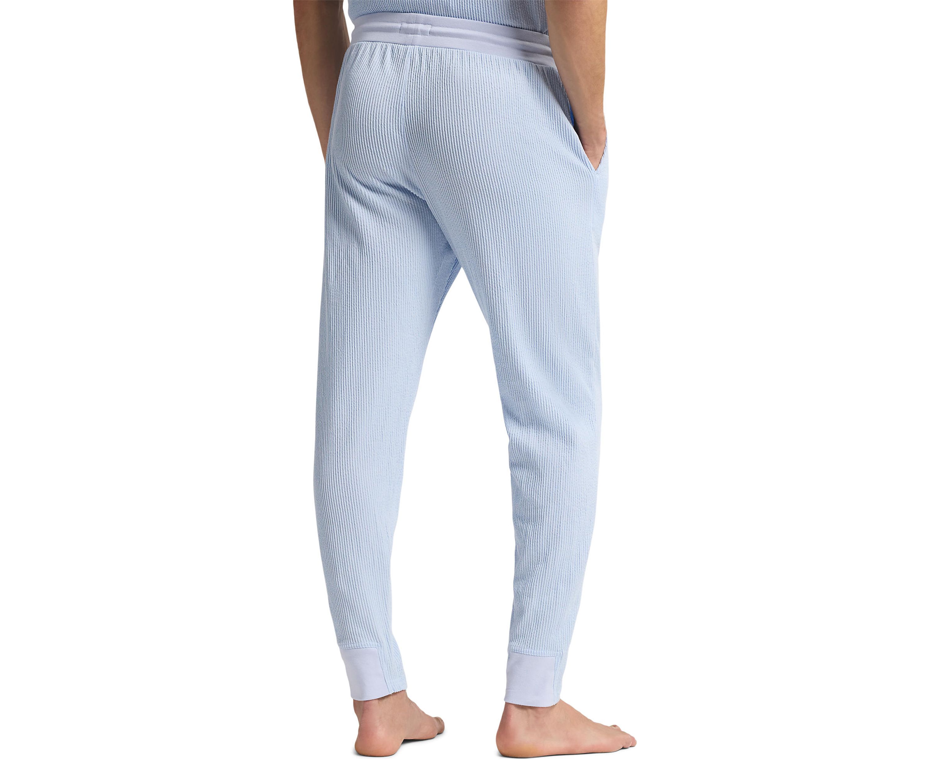 Knit Seersucker Pajama Pants