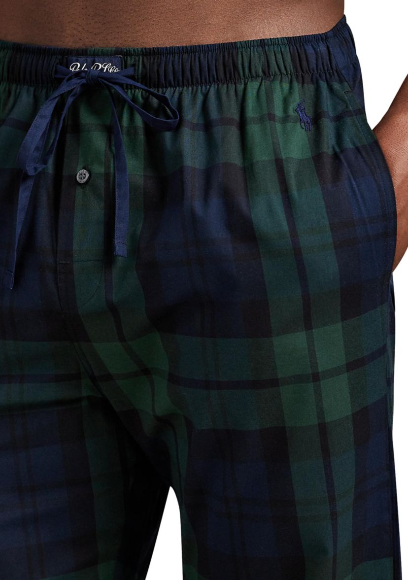 Mens Long Sleeve Crewneck Shirt and Pajama Pants Set 