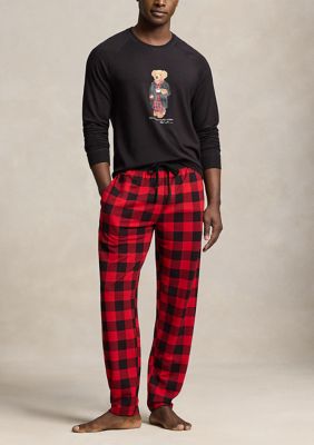 Polo Ralph Lauren Men's Crew Neck Shirt and Pant Pajama Set, XL
