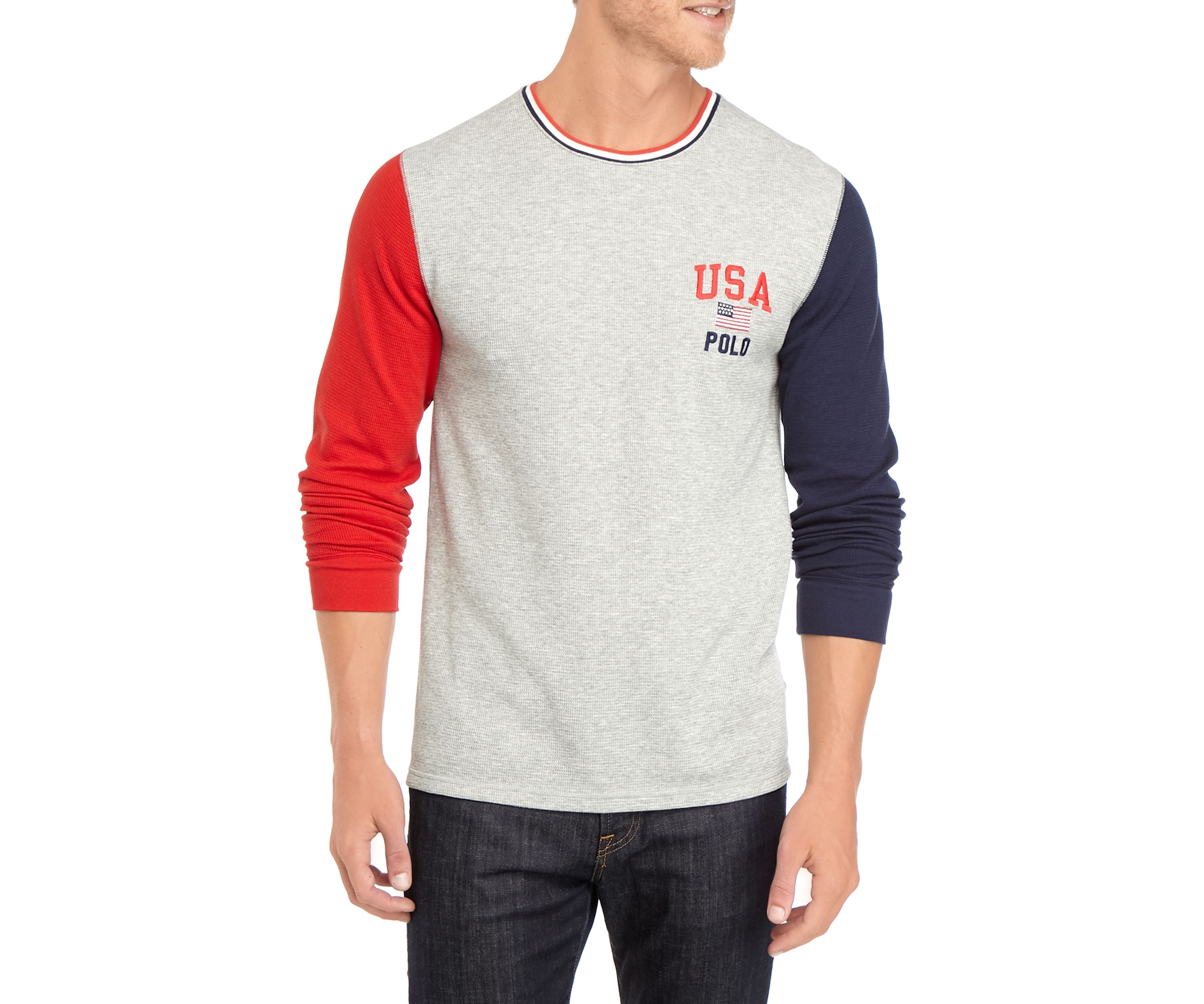 Thermal Crew Neck T-Shirt