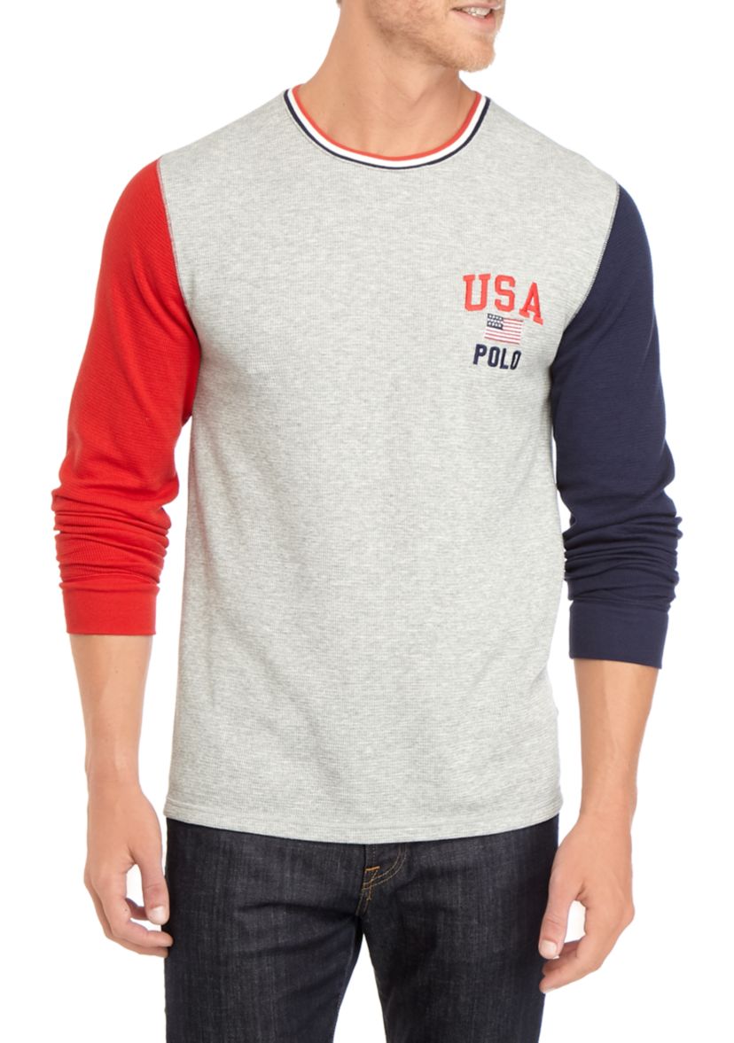 Thermal Crew Neck T-Shirt