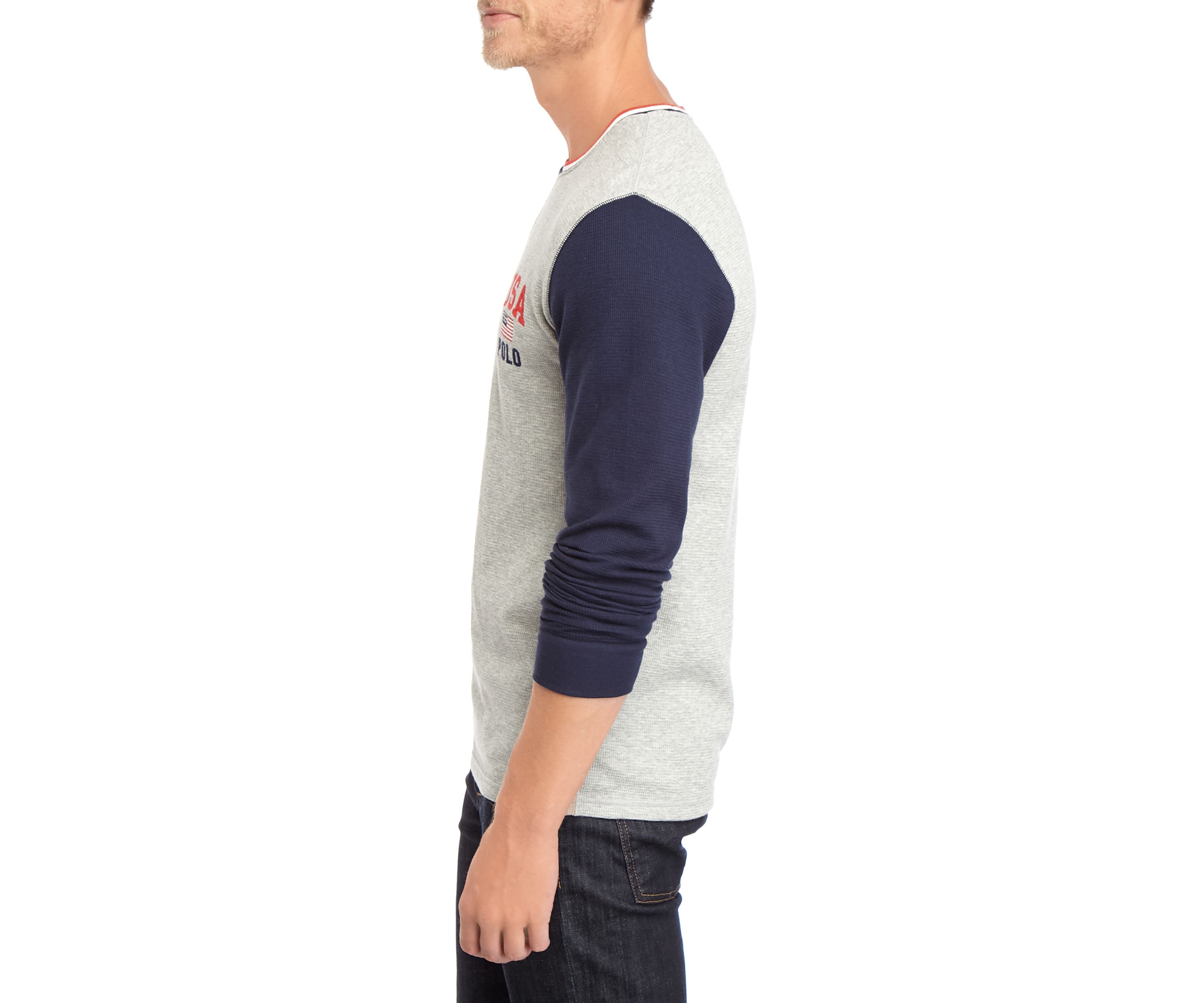 Thermal Crew Neck T-Shirt