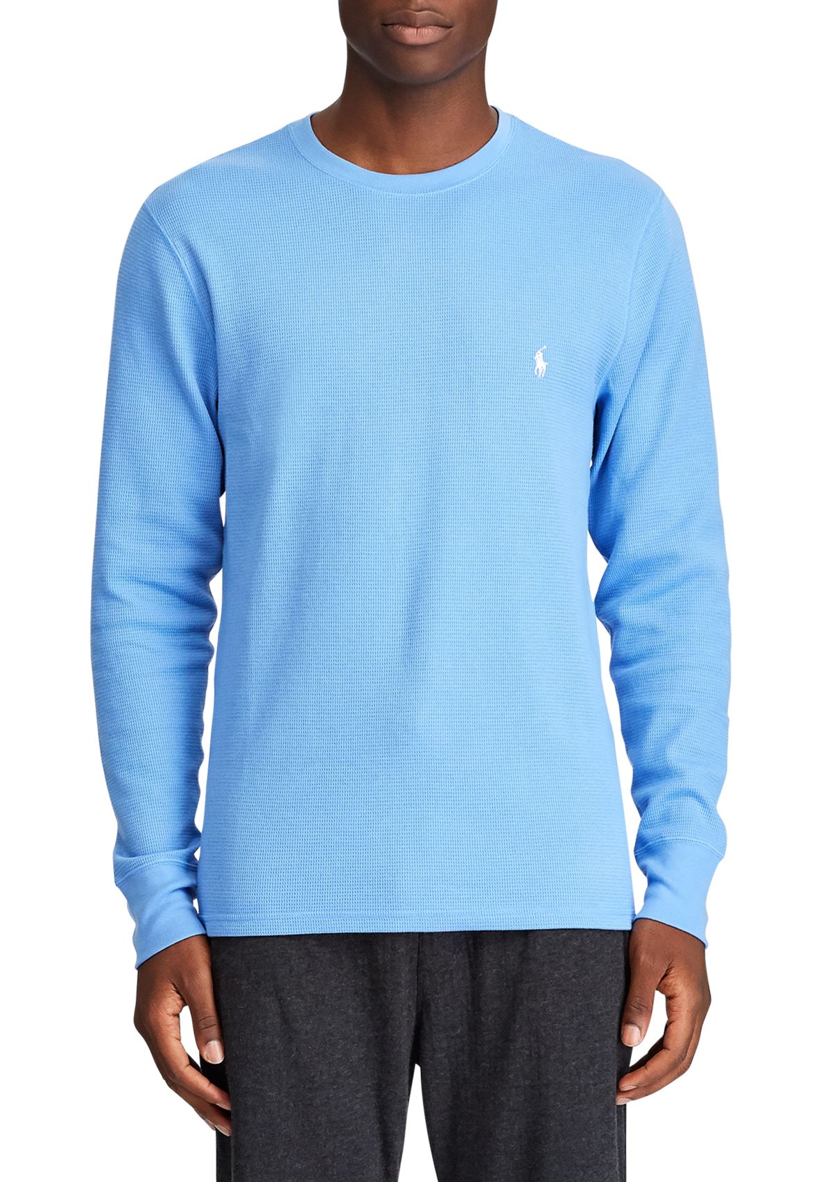 Thermal Long Sleeve Crew Sleep Shirt