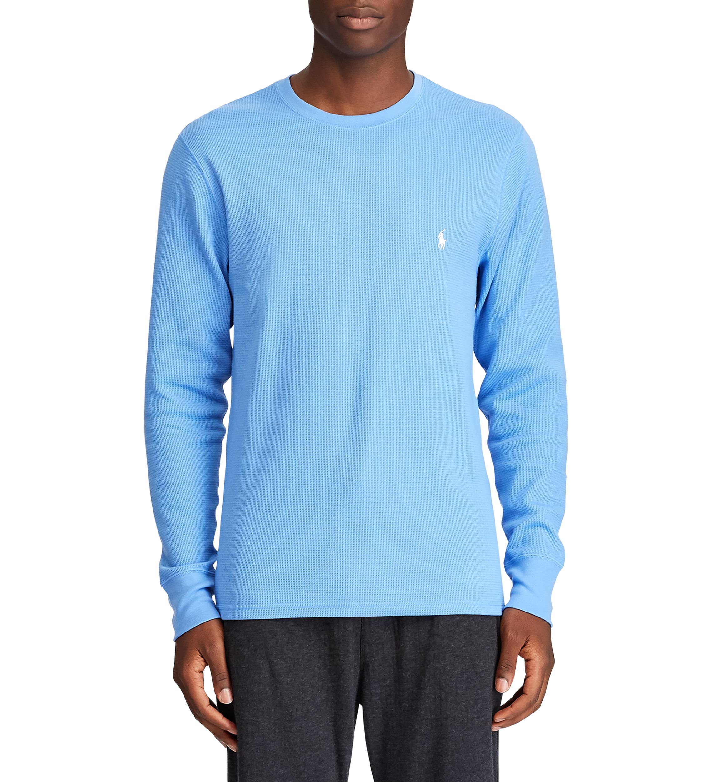Thermal Long Sleeve Crew Sleep Shirt