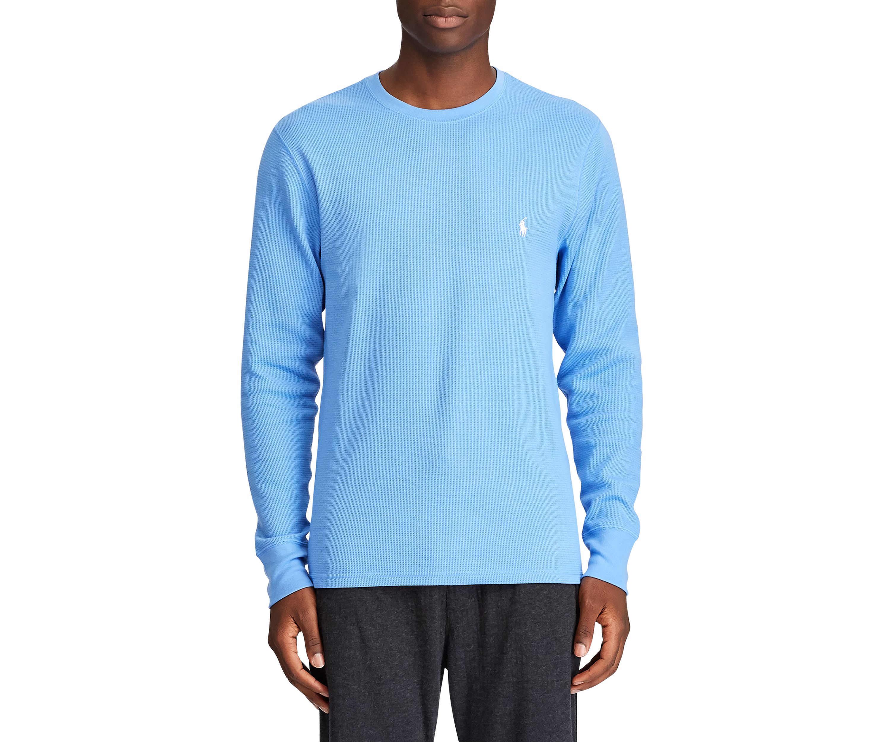 Thermal Long Sleeve Crew Sleep Shirt