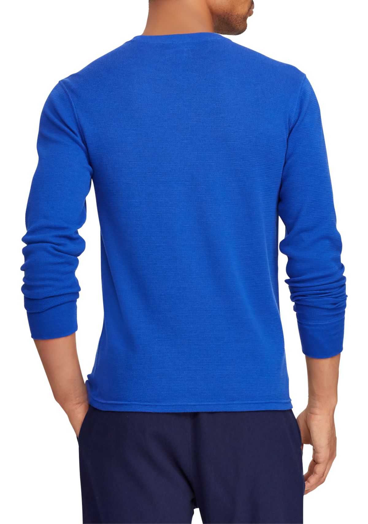 Waffle-Knit Crewneck 