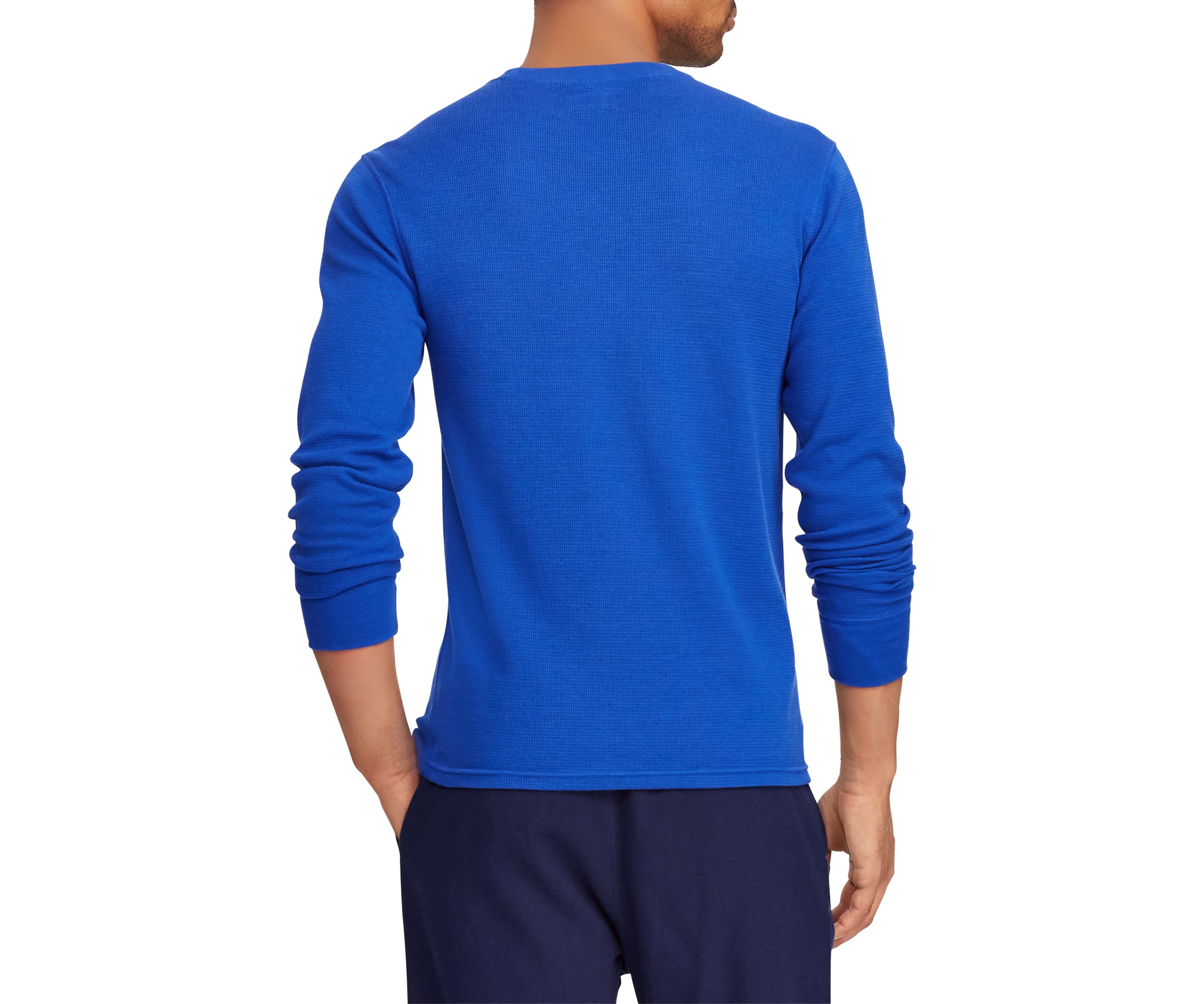 Waffle-Knit Crewneck 