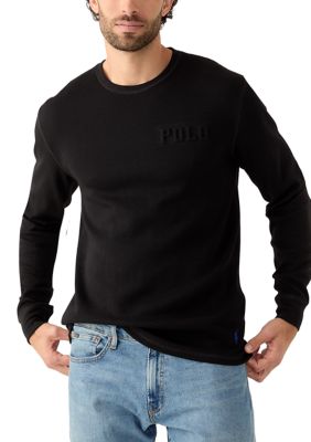 Polo Ralph Lauren Men's Embossed Thermal Sleep Shirt