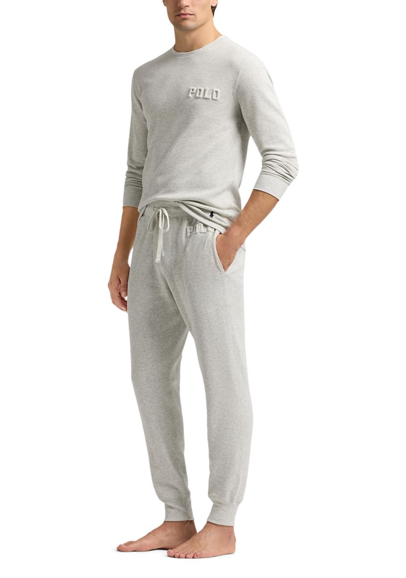 Mens Thermal Long Sleeve Crewneck Shirt