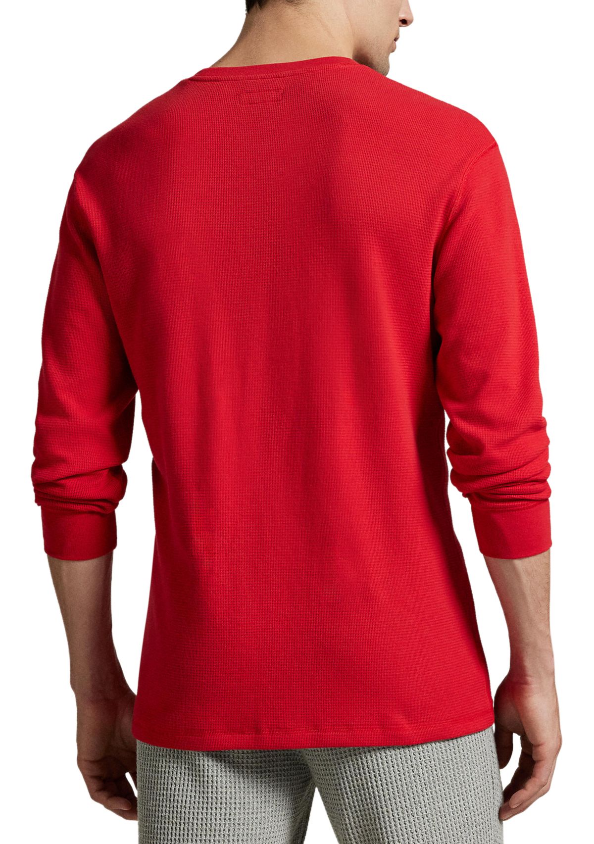 Mens Thermal Long Sleeve Crewneck Shirt 