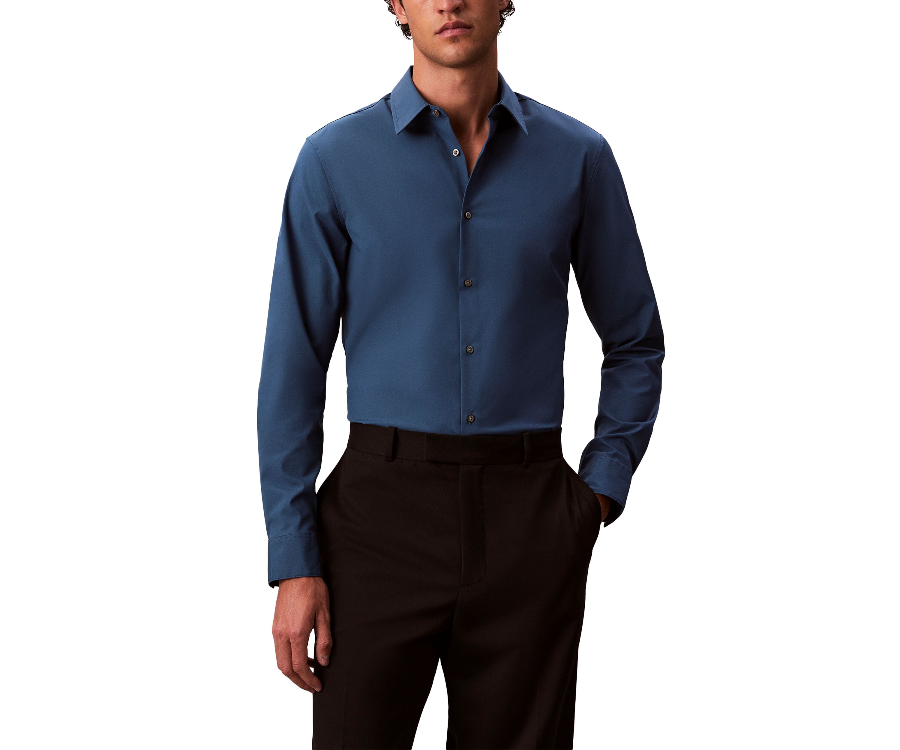 Supima Stretch Cotton Slim Shirt