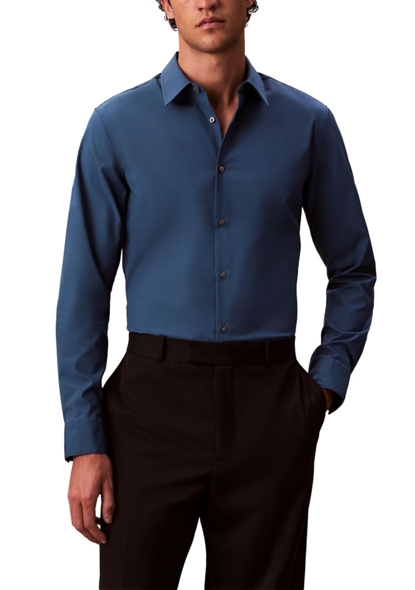 Supima Stretch Cotton Slim Shirt