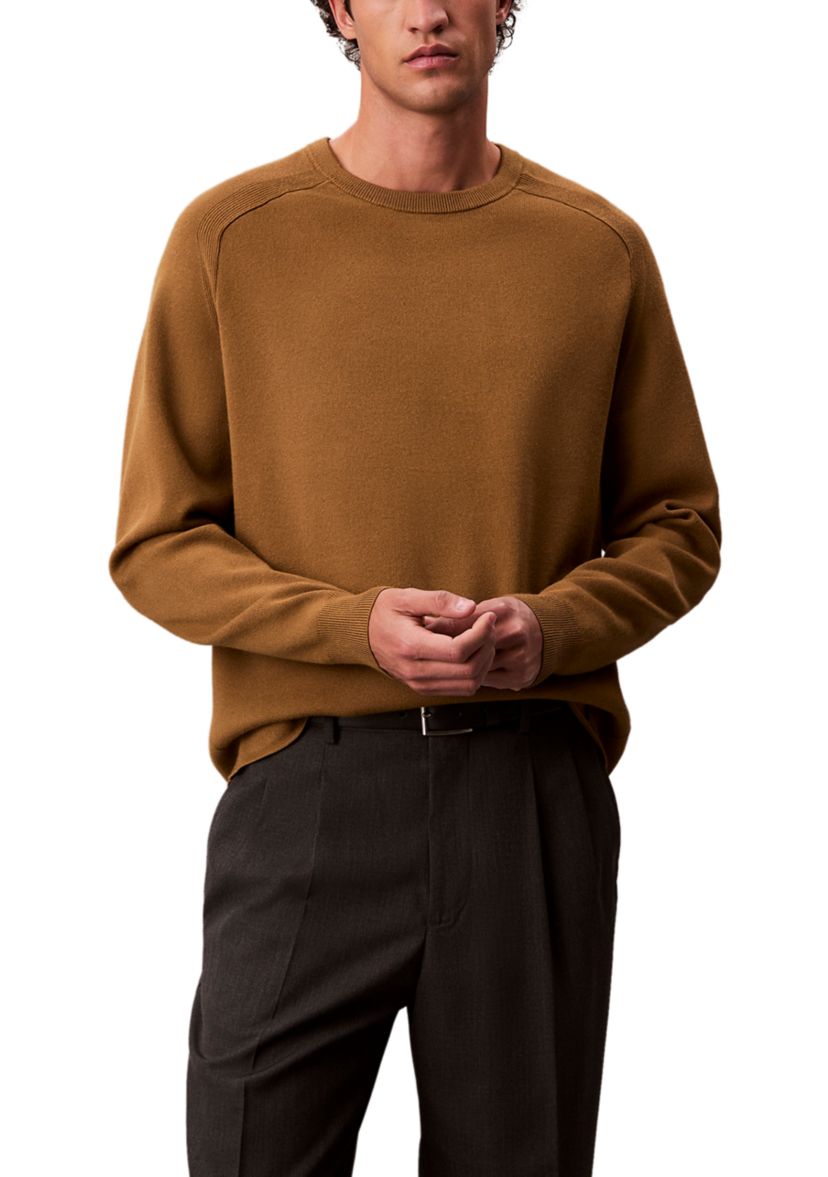 Mens Tech Knit Crewneck Sweater