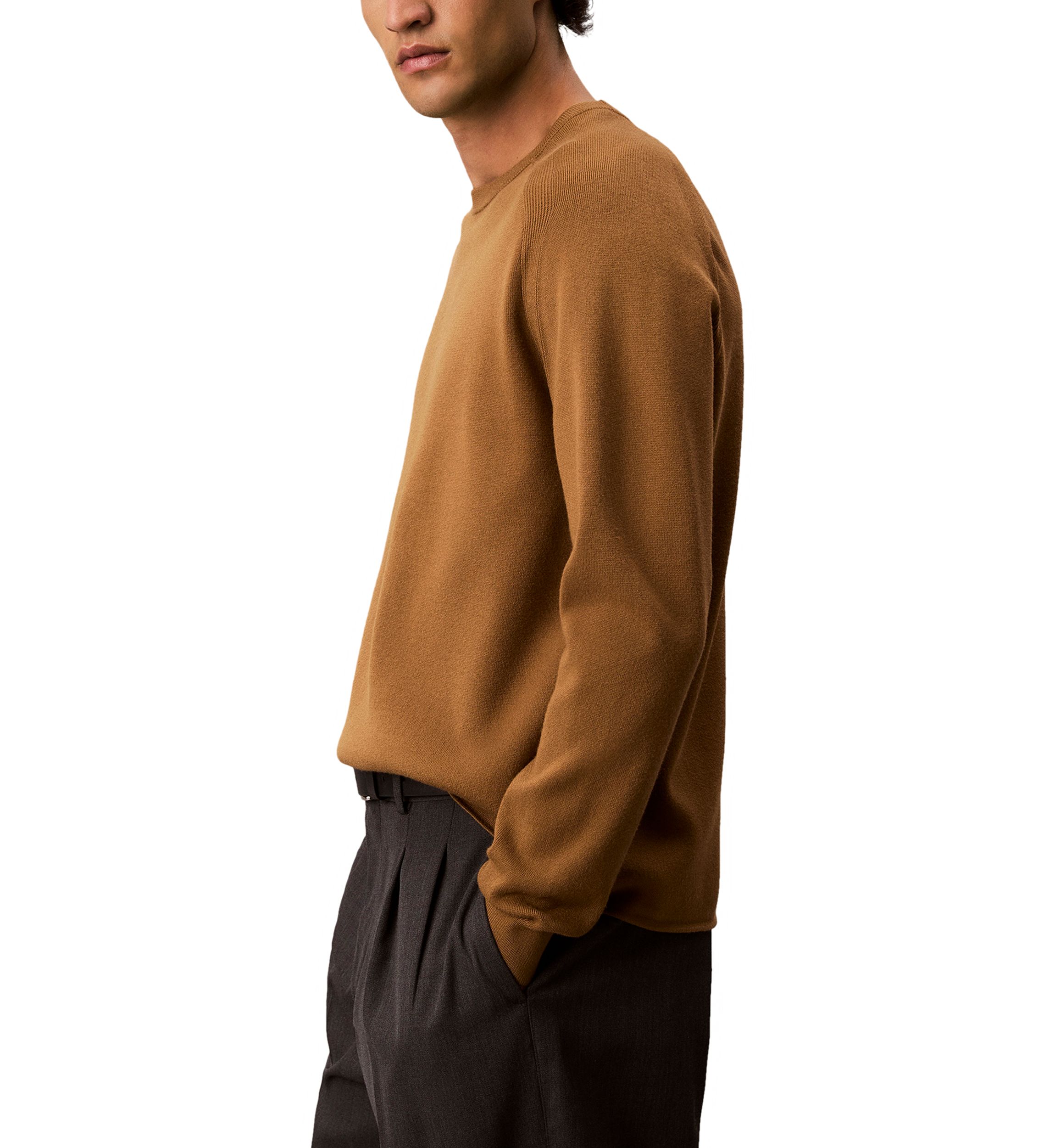 Mens Tech Knit Crewneck Sweater