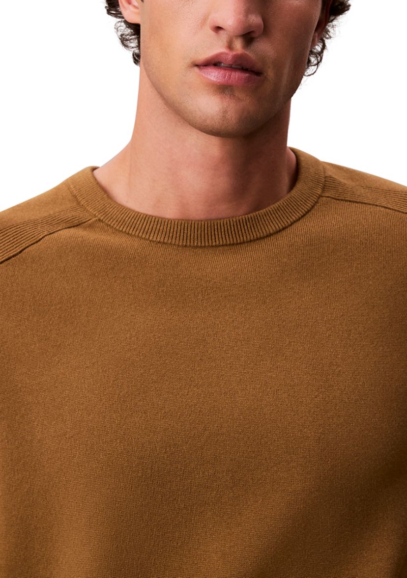 Mens Tech Knit Crewneck Sweater