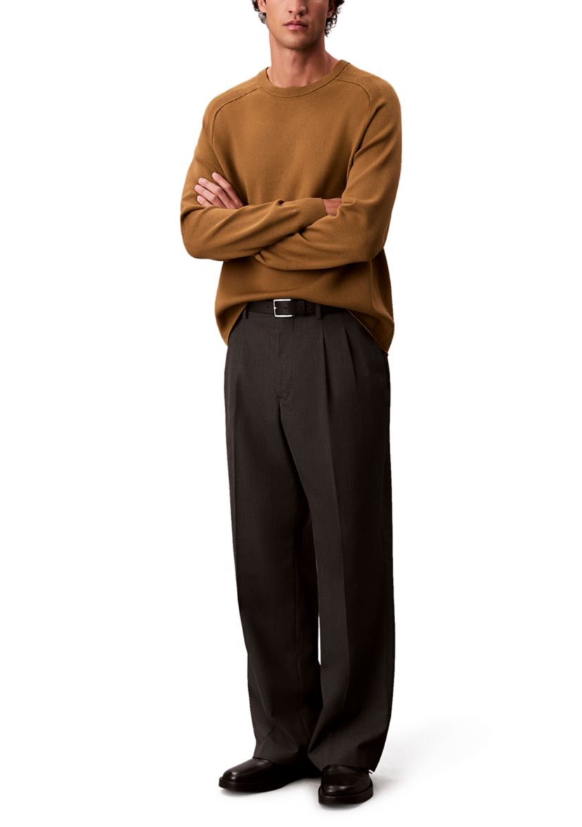 Mens Tech Knit Crewneck Sweater
