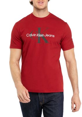 Calvin Klein Men's Monogram Logo Tee, 2XL