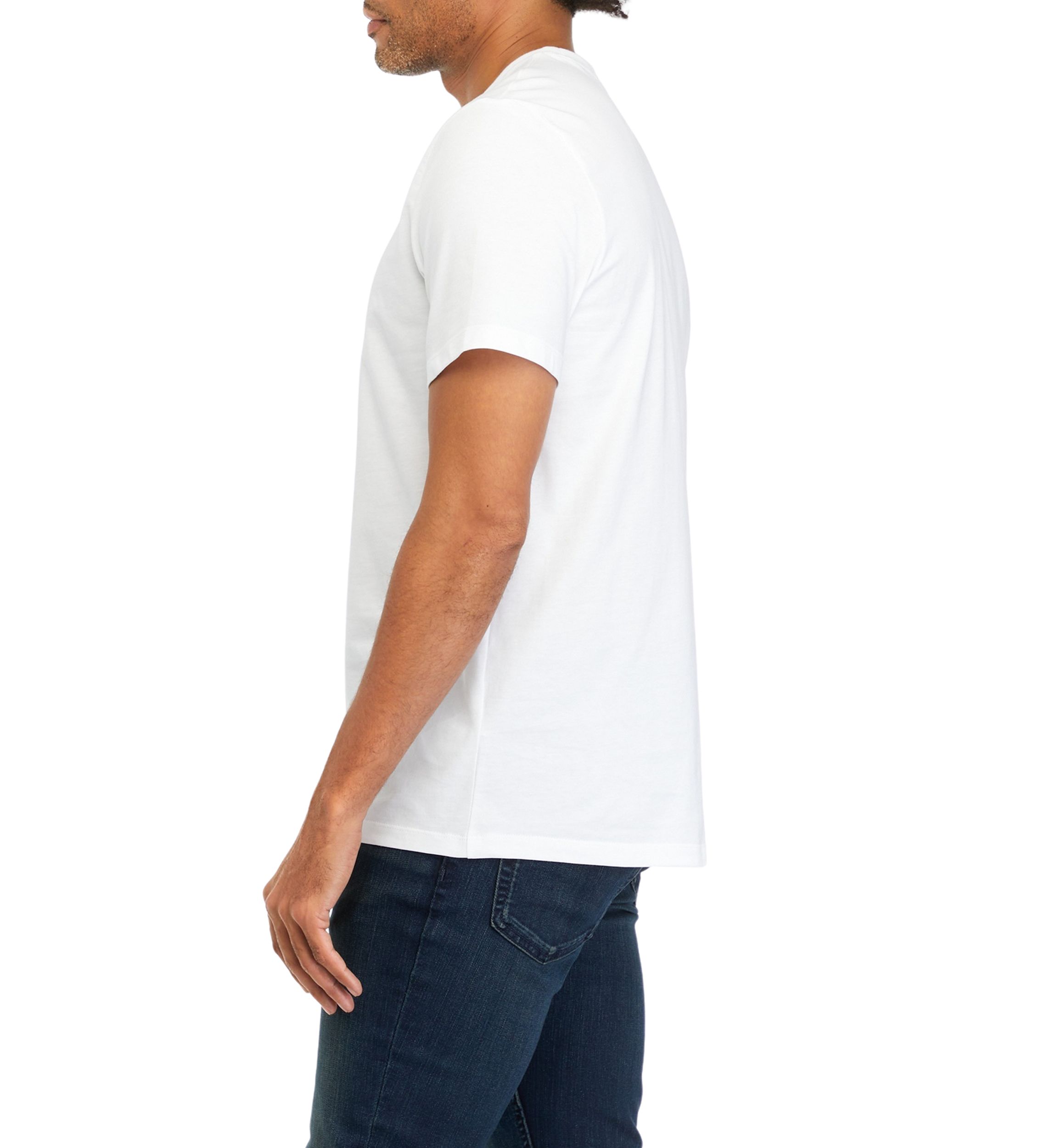 Smooth Cotton Monogram Logo T-Shirt