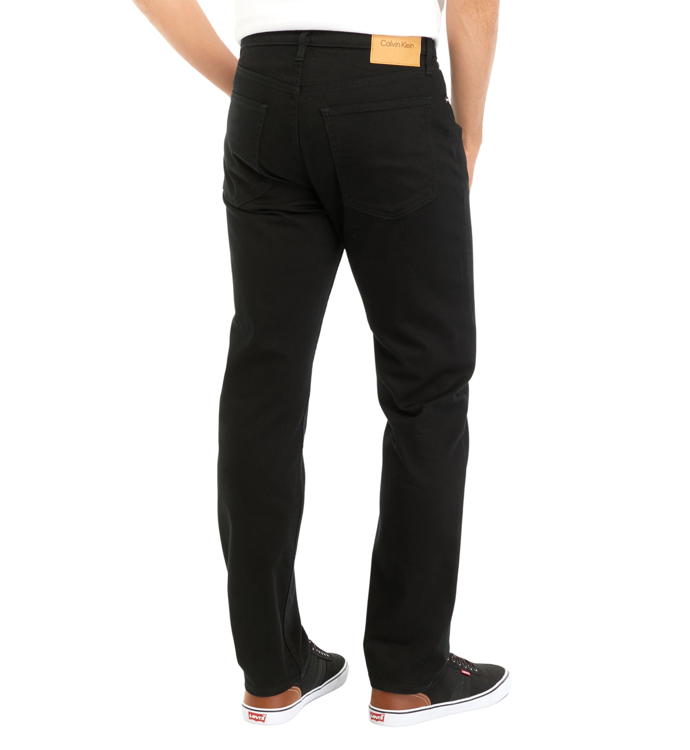 Dark Rinse Standard Straight Leg Jeans
