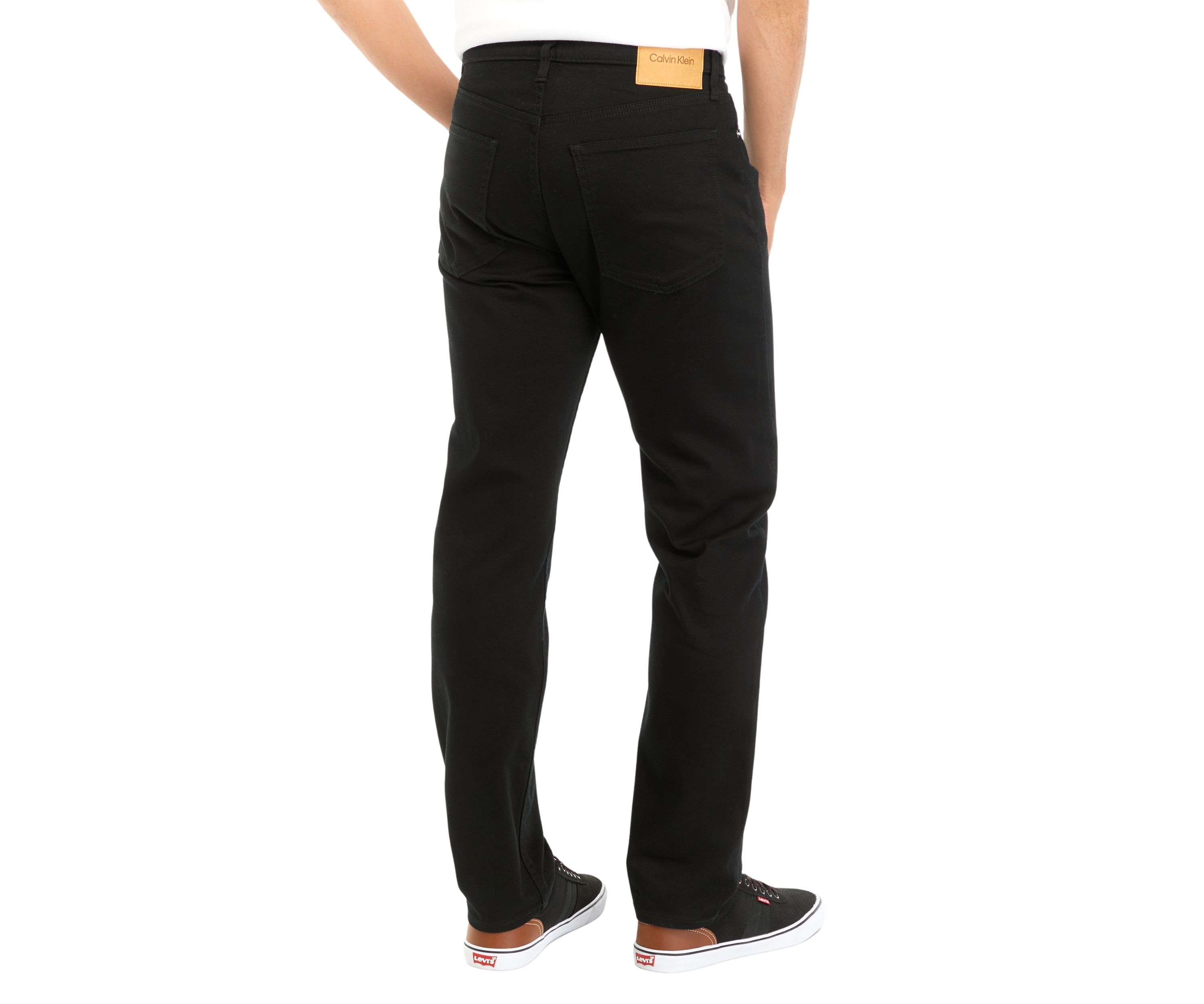 Dark Rinse Standard Straight Leg Jeans