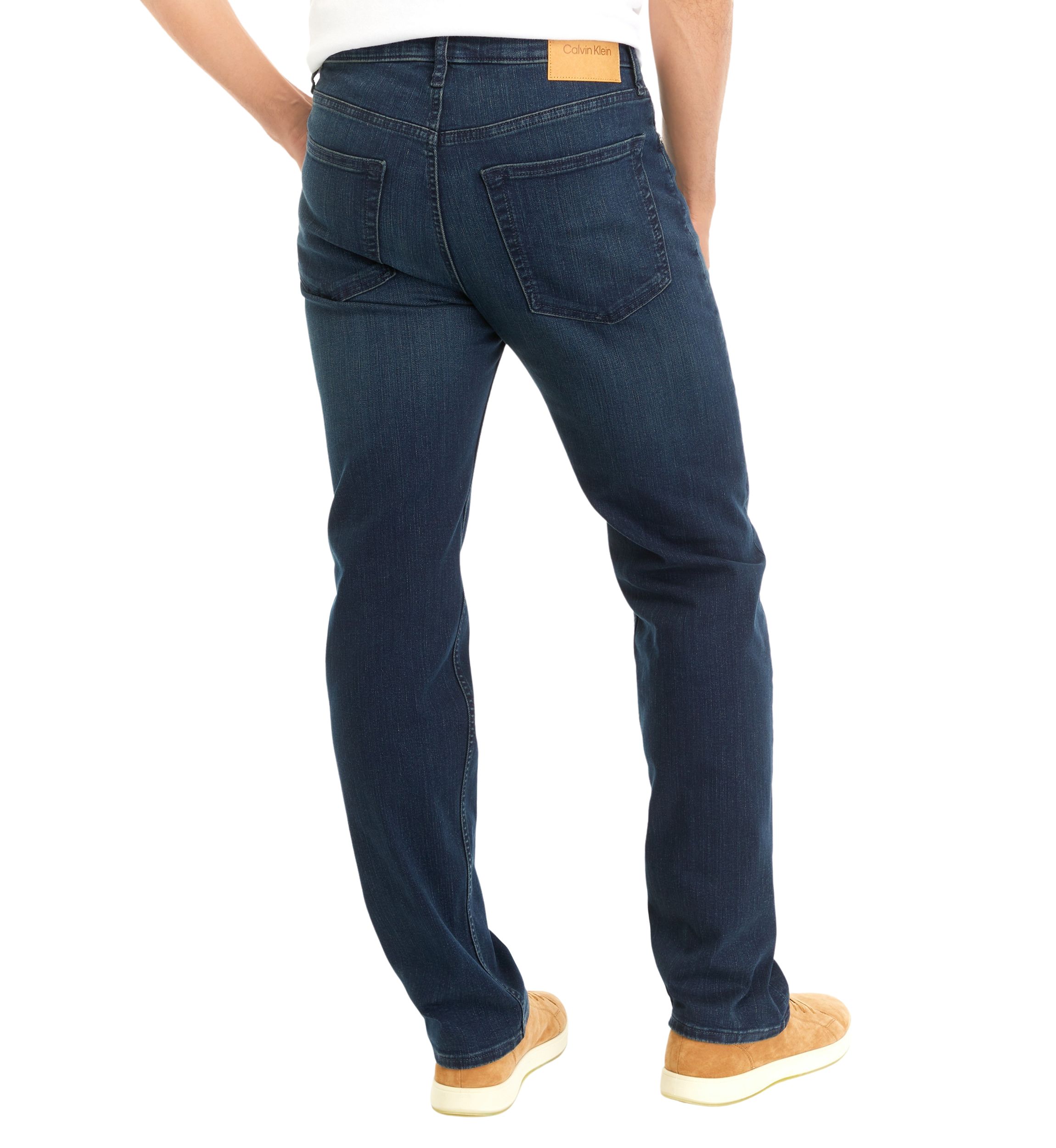 Dark Rinse Standard Straight Leg Jeans