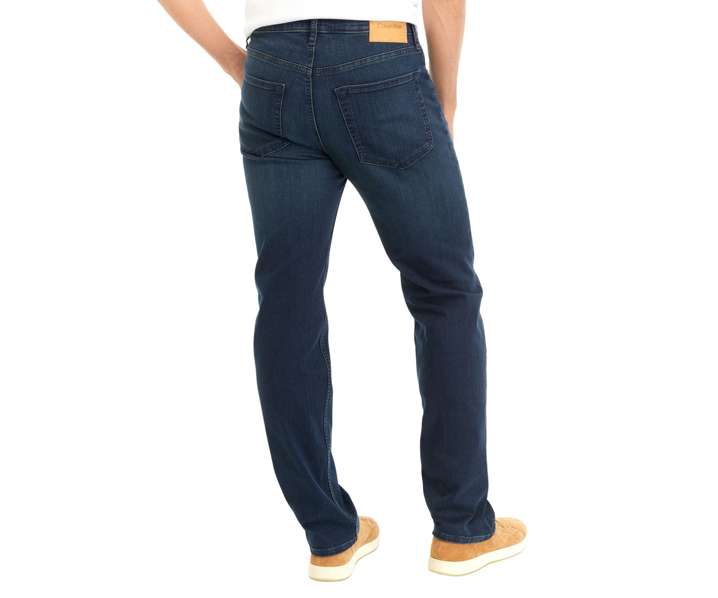 Dark Rinse Standard Straight Leg Jeans