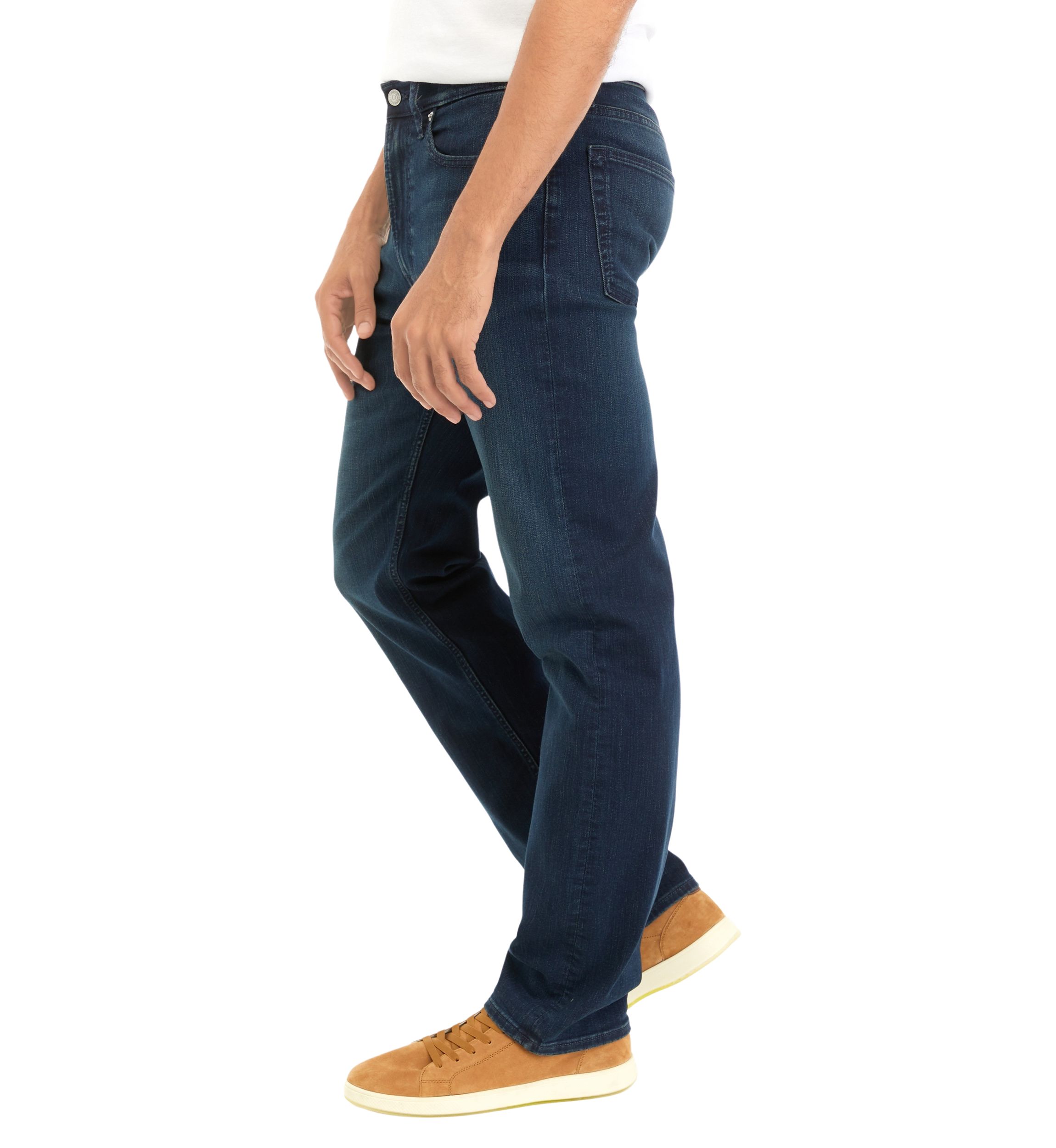 Dark Rinse Standard Straight Leg Jeans
