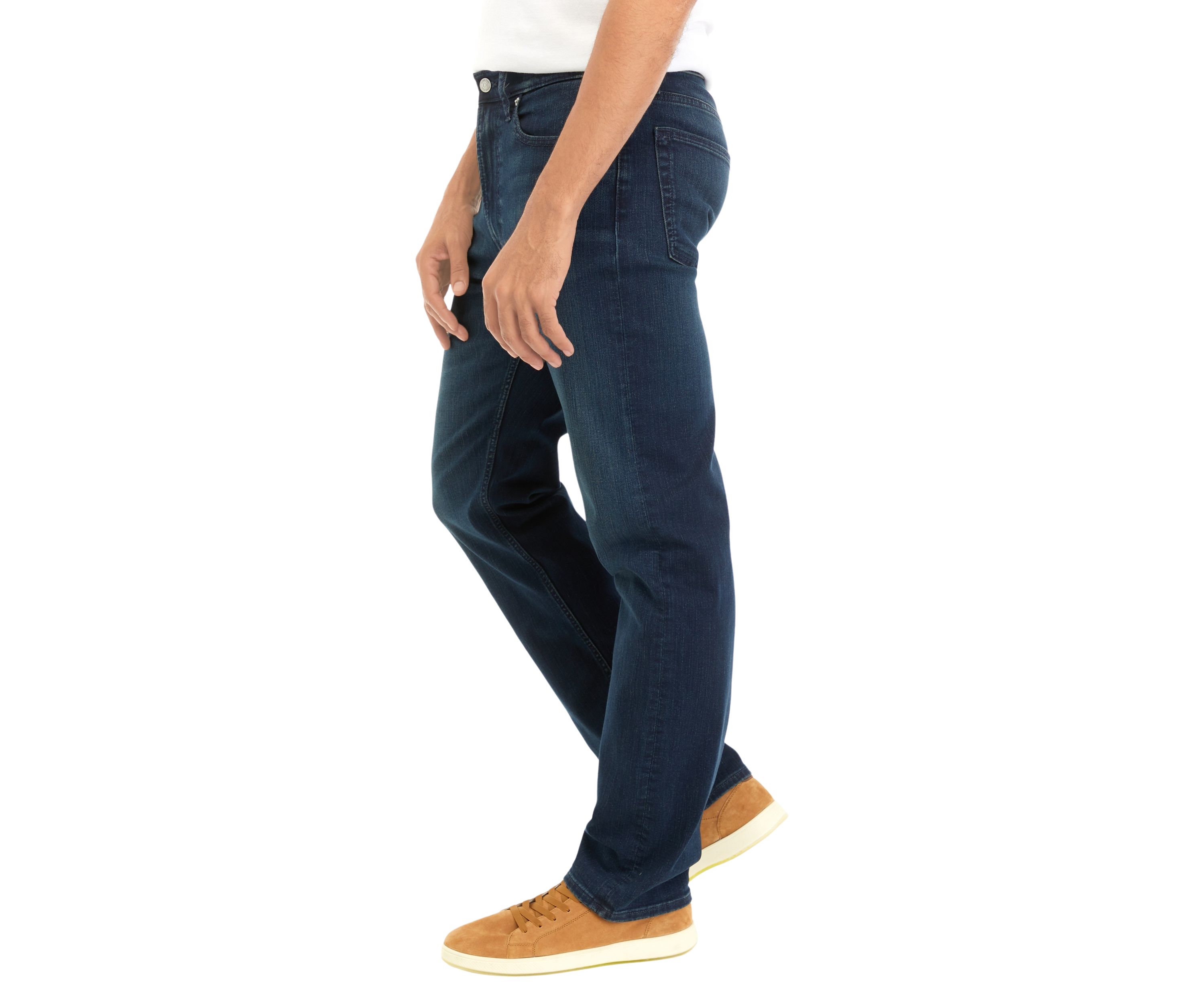 Dark Rinse Standard Straight Leg Jeans