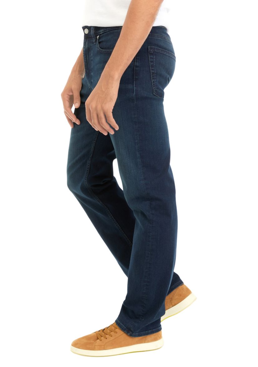 Dark Rinse Standard Straight Leg Jeans