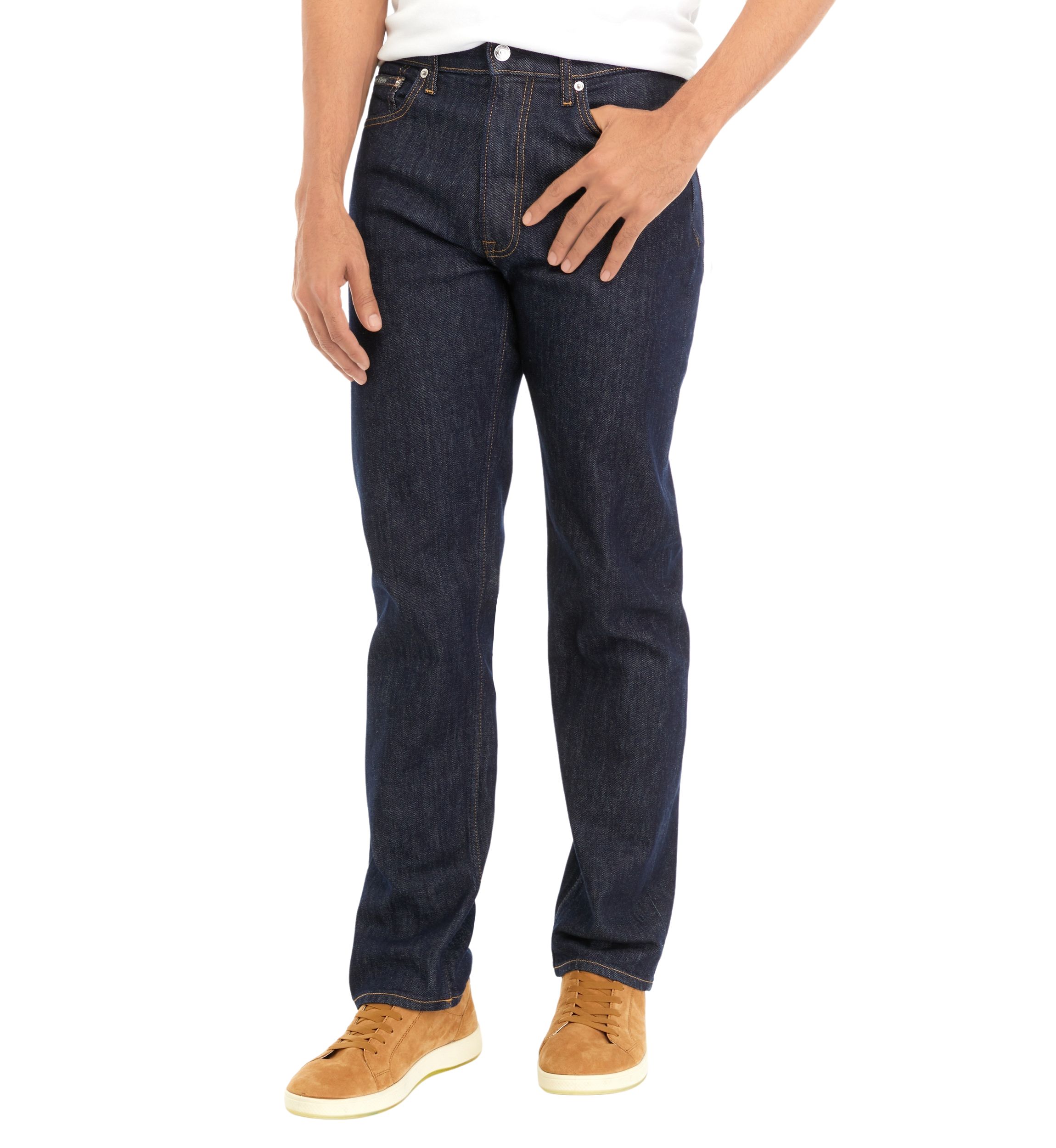 Dark Rinse Standard Straight Leg Jeans