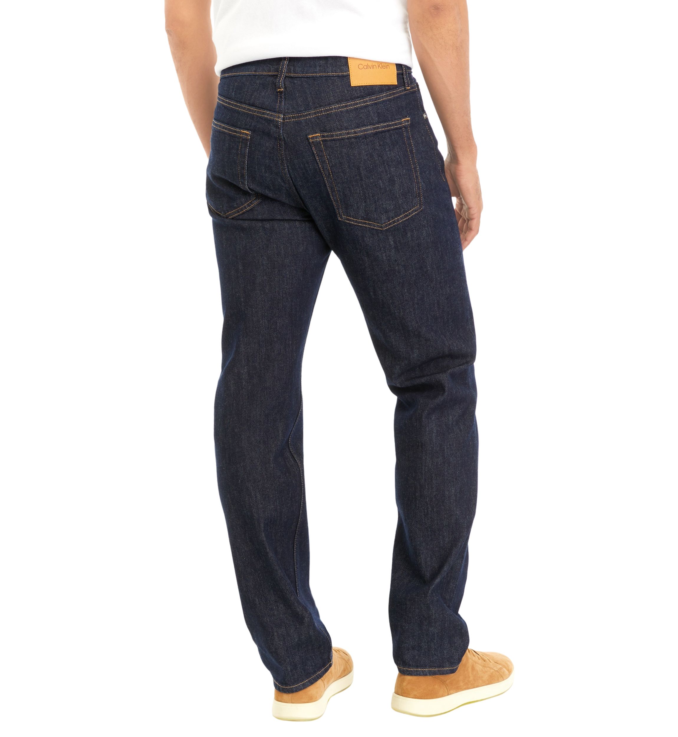 Dark Rinse Standard Straight Leg Jeans